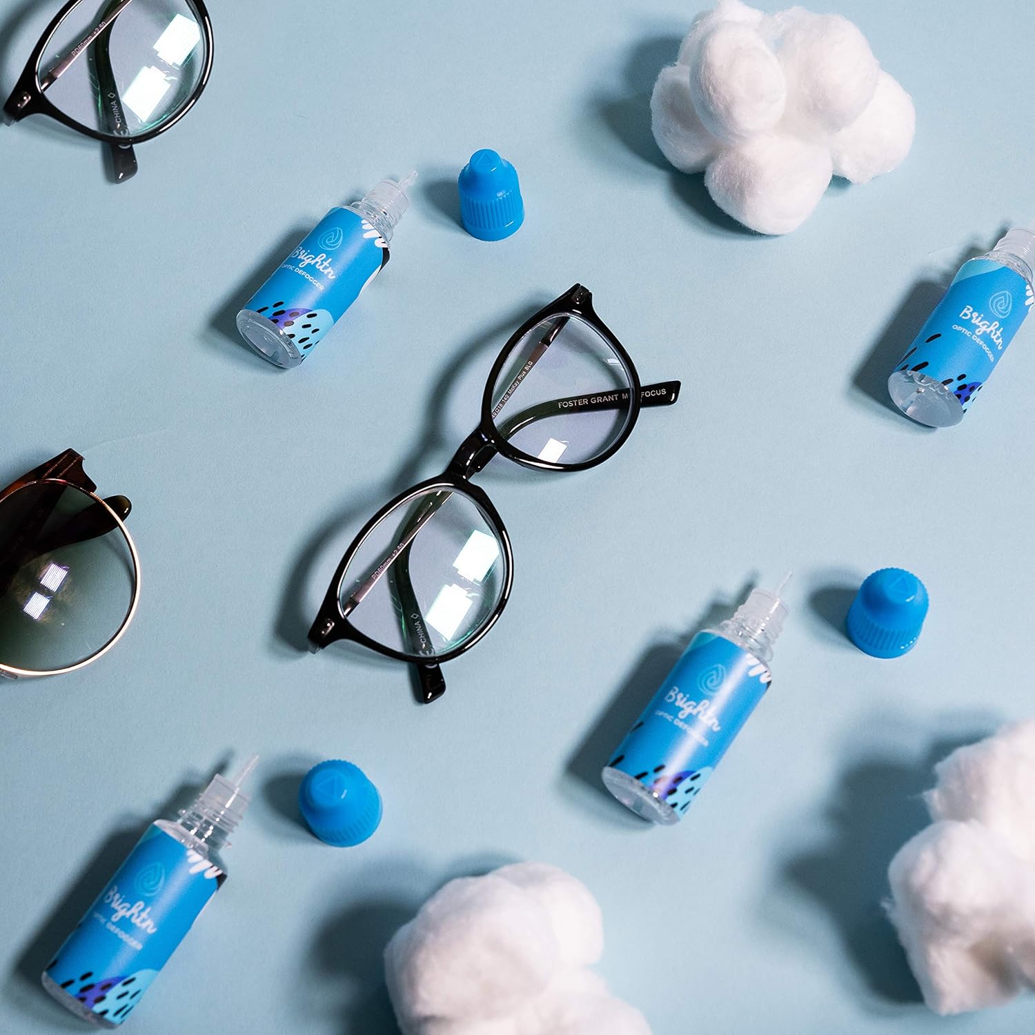 Brightn Optic Defogger AntiFog Spray for Glasses, Goggles