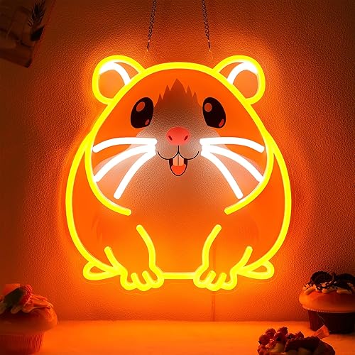 Miniatura 12 de Letrero de neón de lobo, luz LED regulable, decoración de pared de animales, regalo de Navidad, regalos de cumpleaños para niños y hombres, azul,