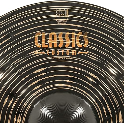 Vista 39 de Classics Custom Dark Thin 16" Crash Platillo para batería - Fabricado en Alemania - Bronce B12, 2 años de garantía