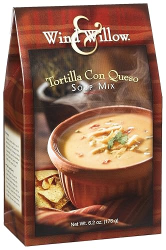 Wind & Willow Sopa Tortilla Con Queso, cajas de 6.2 onzas (paquete de 4)