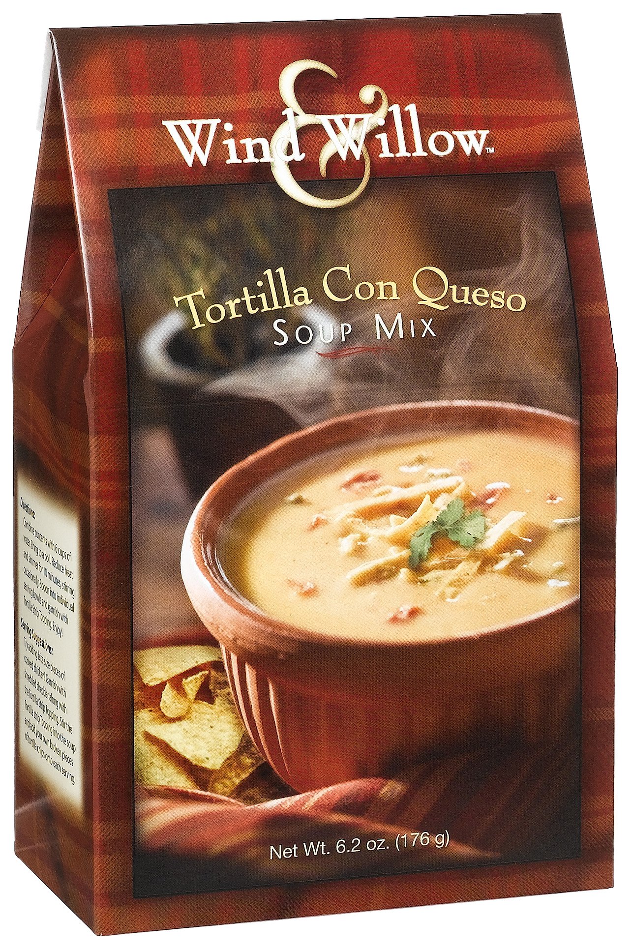 Wind & Willow Tortilla Con Queso Soup, 6.2-Ounce Boxes (Pack of 4)