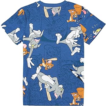 ◆SPAO◆ Tom and Jerry Tom and Jerry Check Short Sleeve Paja PCU1141467-BI.jpeg