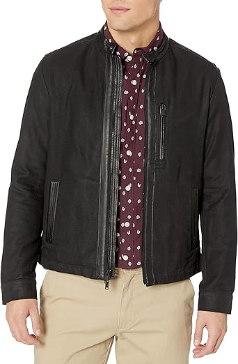 john varvatos black jacket
