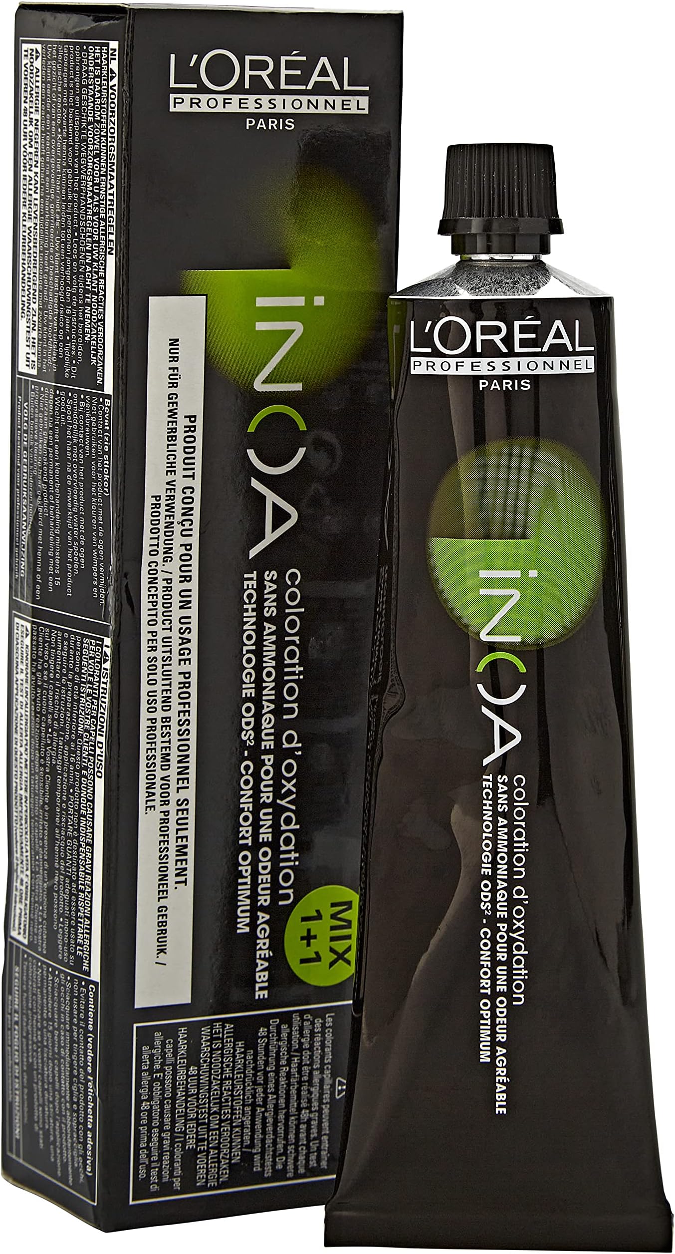 L'Oréal Professionnel Inoa Permanent Hair Colour, No.6.20 Dark Blonde Intense Violet, 60 ml