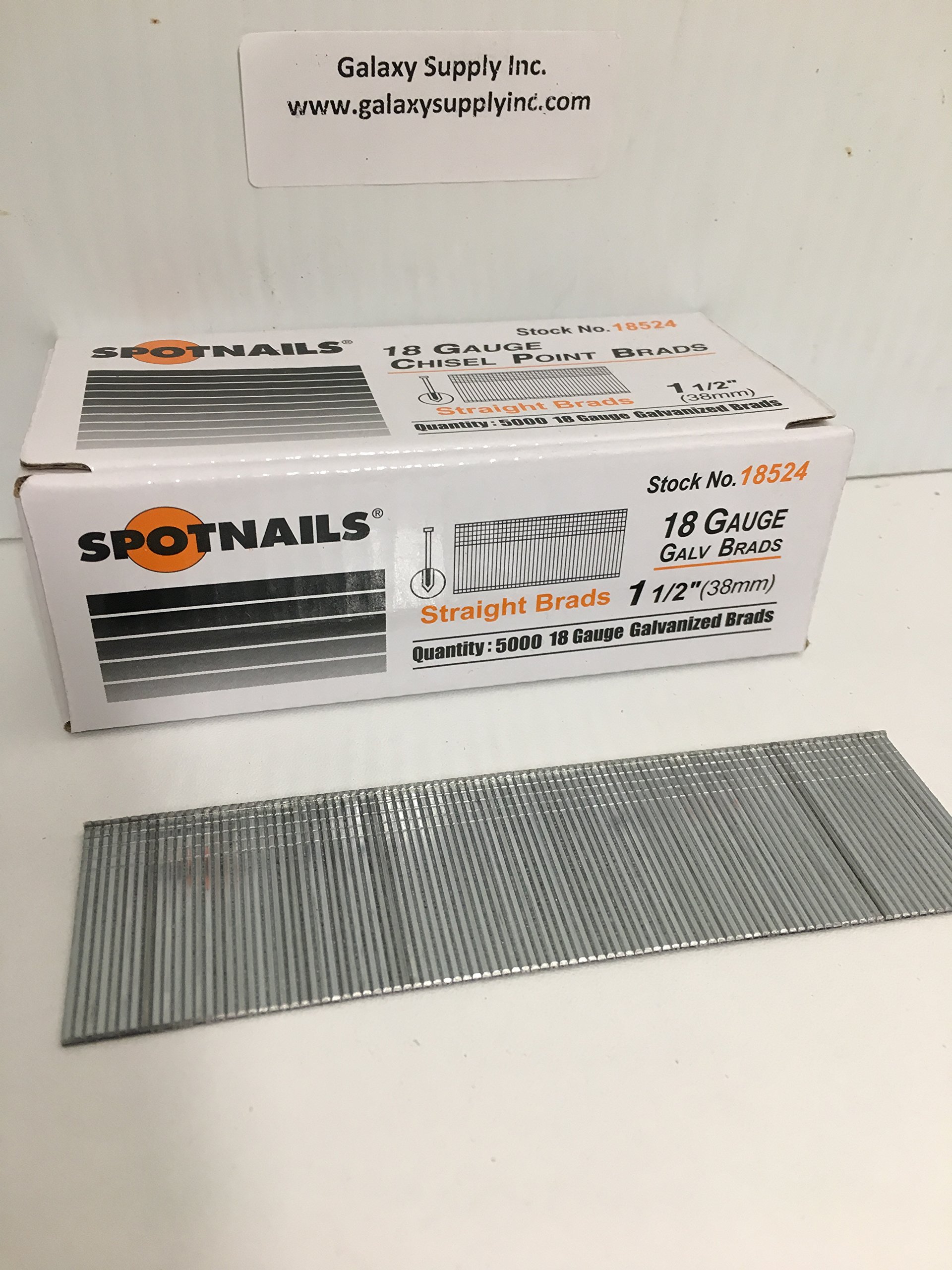 SPOTNAILS #18524 18 Gauge 1-1/2