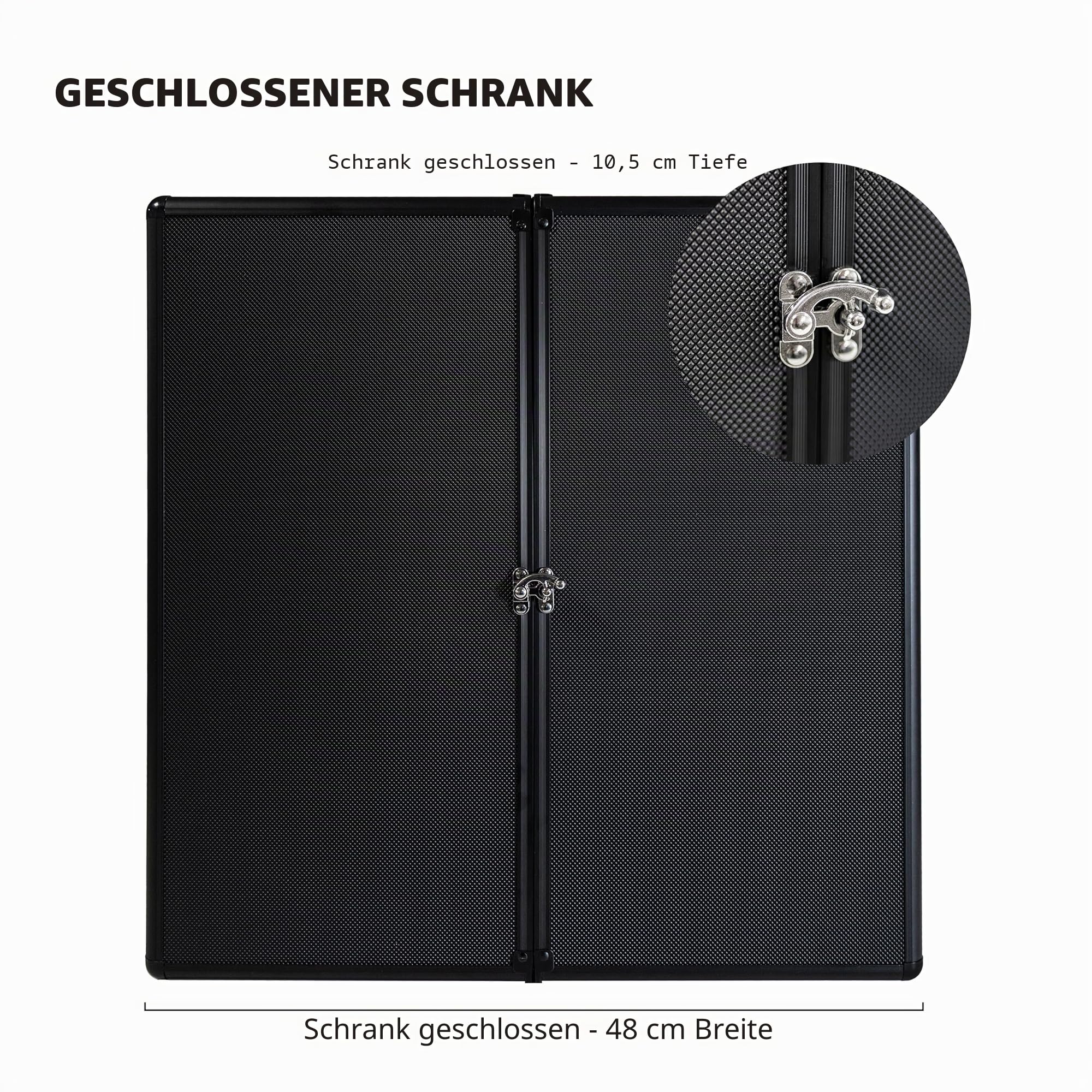 Harrows Dartboard Schrank Sets - Auswahl von Pro's Choice Holzschrank oder Top Shot Aluminium Set mit offizieller Wettkampfboard, 6 Darts & Zubehör - Home, Club & Geschenk Optionen (Aluminium)