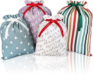 Gather & Knot Drawstring Christmas Gift Bags | 20