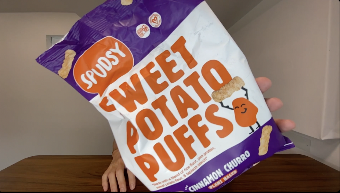 Taste Test Spudsy Sweet Potato Cinnamon Puffs Snack
