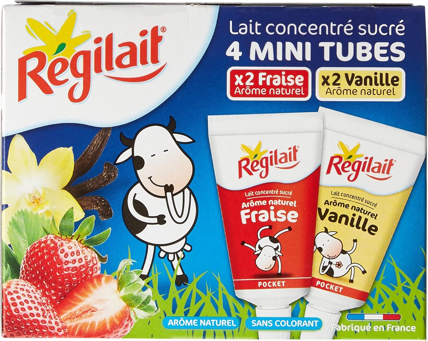 Regilait Lait Concentre Sucre Tube Fraise Vanille 4 X 60 G Pack De 8 Amazon Fr Epicerie Regilait Lait Concentre Sucre Tube Fraise Vanille 4 X 60 G Pack De 8 Amazon Fr Epicerie