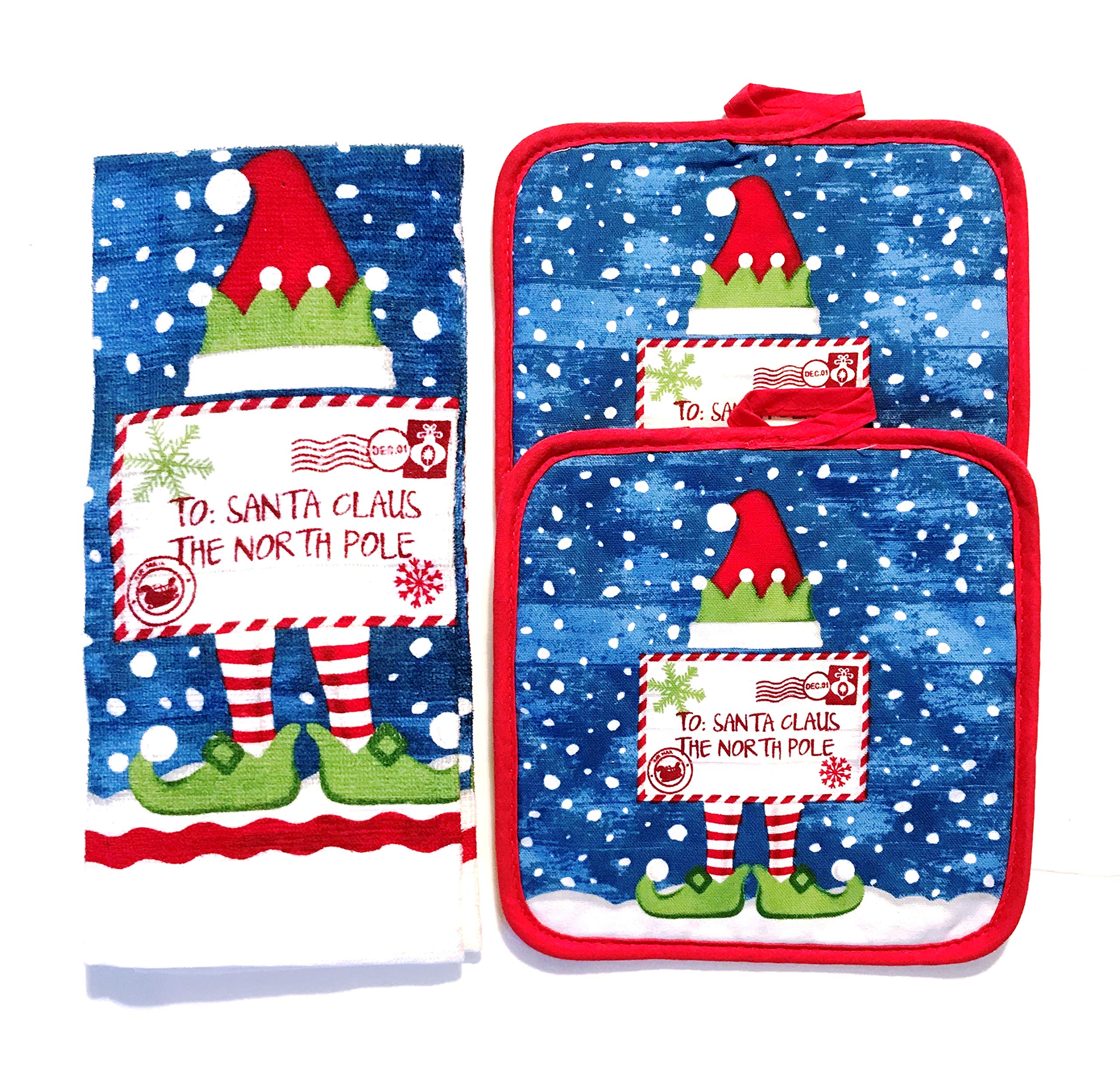 DolgencorpChristmas 3 Piece Towel Set (Letter to Santa)