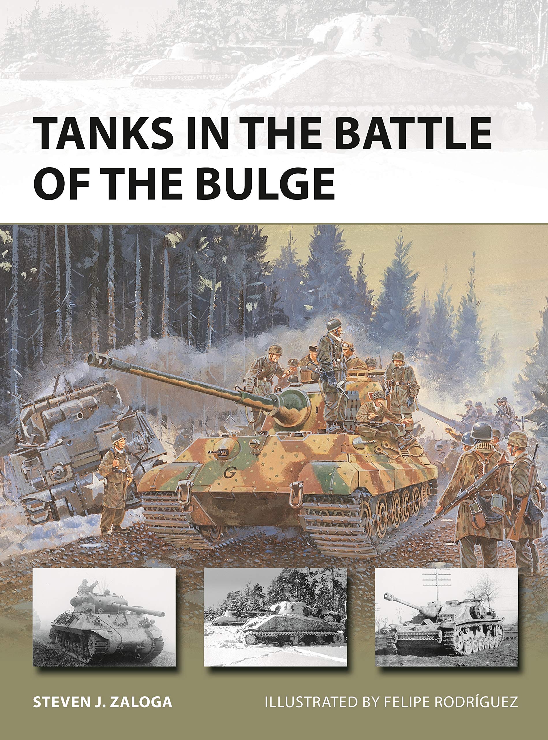 New Vanguard 281: Tanks in the Battle of the Bulge BOOK