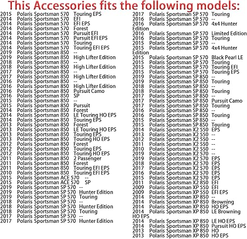 Miniatura 7 de 3235052 Sello de triple labio (1.575x2.756x0.276 in ) para Polaris General Scrambler XP 1000 Ranger RZR 500 570 XP 900 1000 Sportsman 550 850 XP 1000