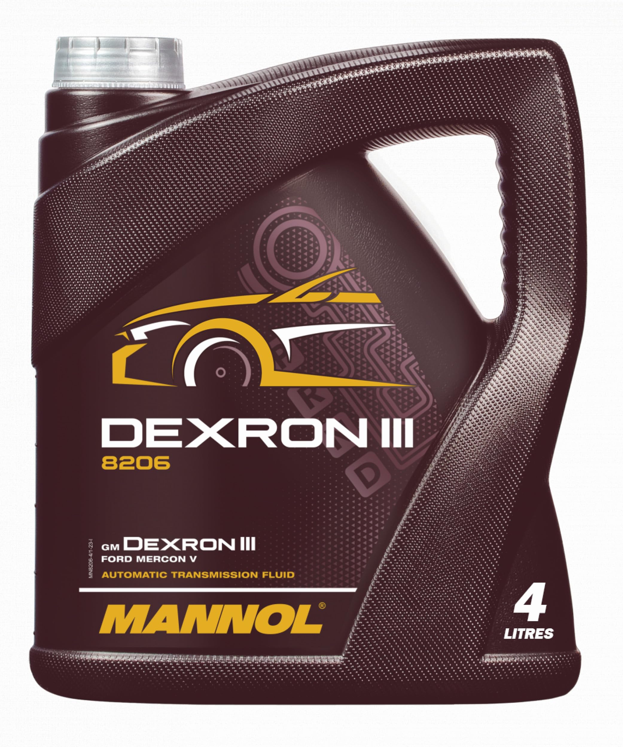 MANNOL 8206 - O.E.M Dexron III 3 Gear Oil Automatic Transmission Fluid ATF Oil Power Steering Automatic Cars Gear Boxes- 4L German Oil