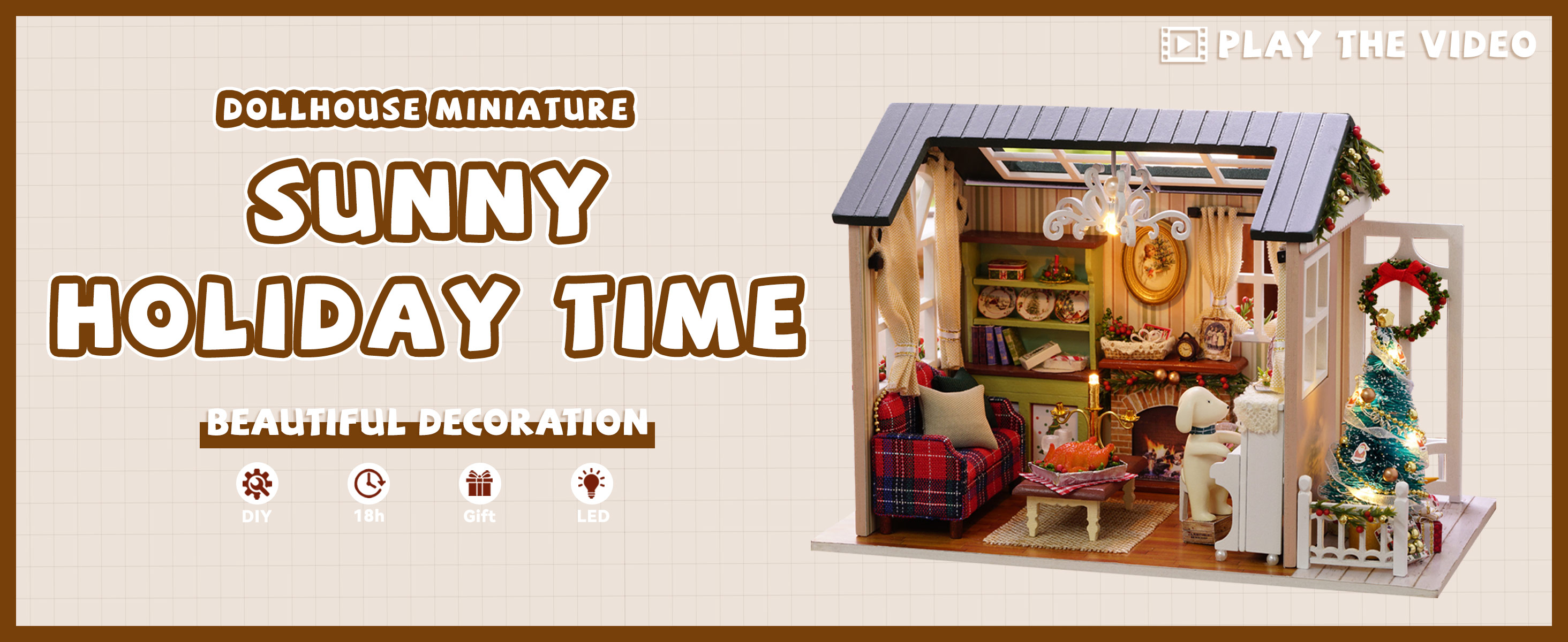 SALE☆ ドールハウス 完成品 DIY  Romantic memories Amazon.com: Kisoy Romantic and Cute Dollhouse Miniature DIY House