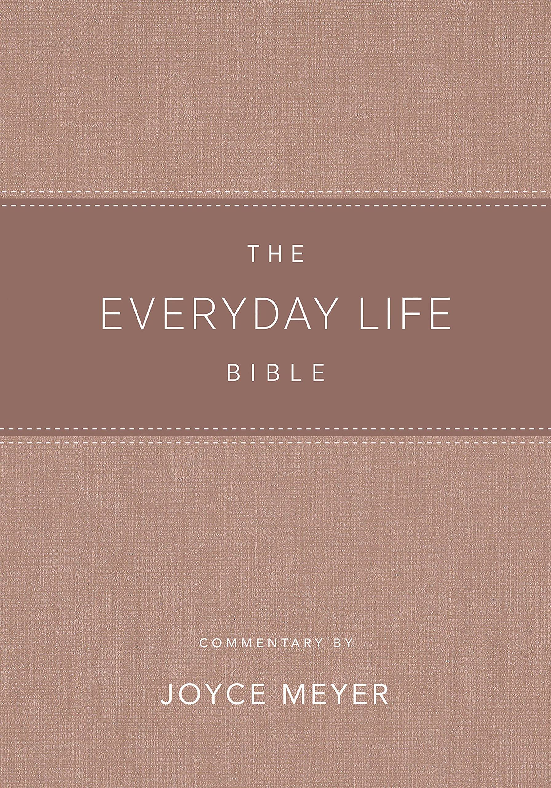 Everyday Life Bible Blush LeatherLuxe® : The Power of God's Word for Everyday...