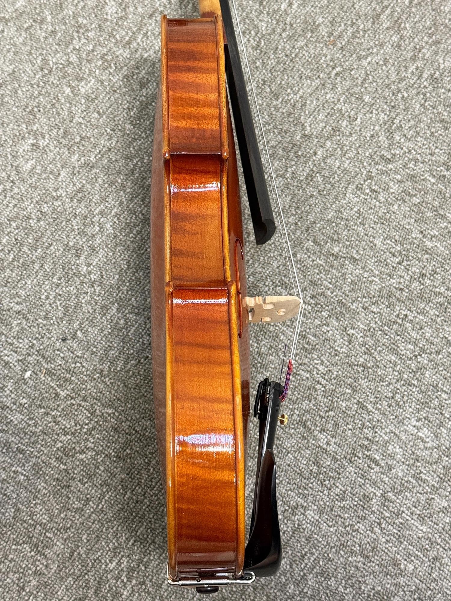 Violín 4/4 Hecho A Mano Con Accesorios De Ébano Violín Profesional | Tapa de abeto | Artesanía terminada a mano