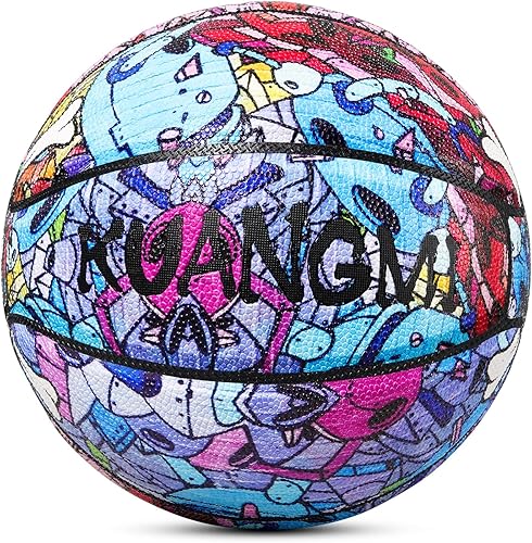 Miniatura 2 de Kuangmi Pirate Street - Baloncesto oficial para hombre talla 7 de 295 pulgadas hecho para juegos de baloncesto al aire libre e interior