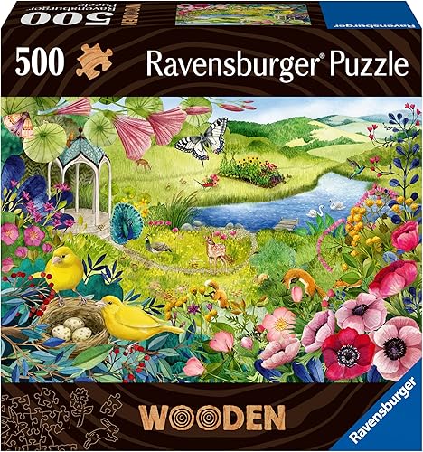 Miniatura 2 de Ravensburger Nature Garden 500 Piece Jigsaw Puzzle Set for Kids - 17513 - for Adults Ages 14 Years Up
