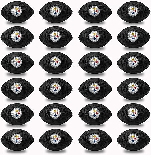 Franklin Sports Dallas Cowboys - Pelotas de estrés para adultos y niños, 24 unidades