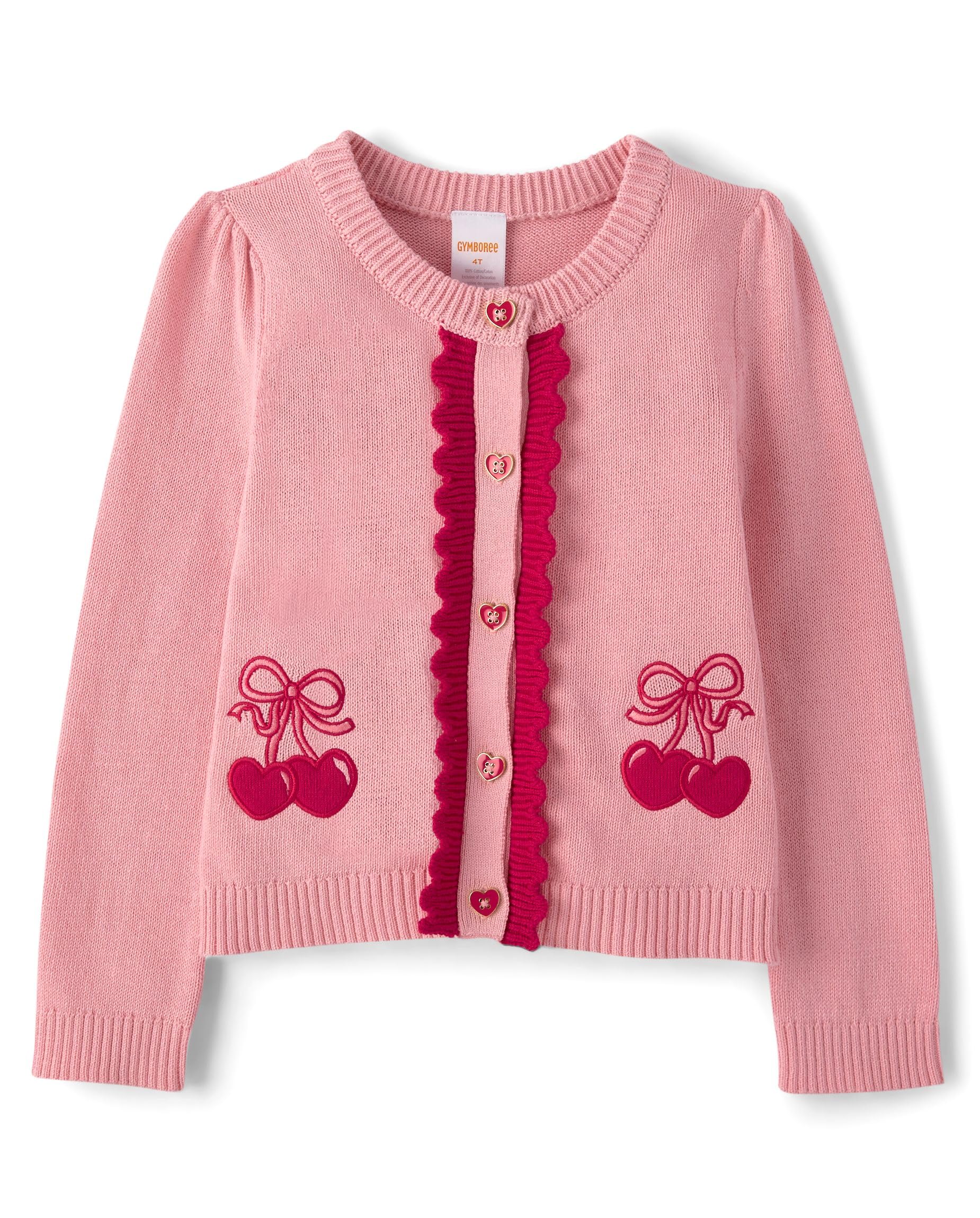 Gymboree Baby-Girls and Toddler Long Sleeve Button Front Cardigan