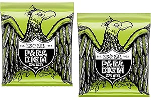 Ernie Ball 2028 Paradigm Electric Guitar Strings, Regular Slinky 7-String 10-56 (2-PACK)