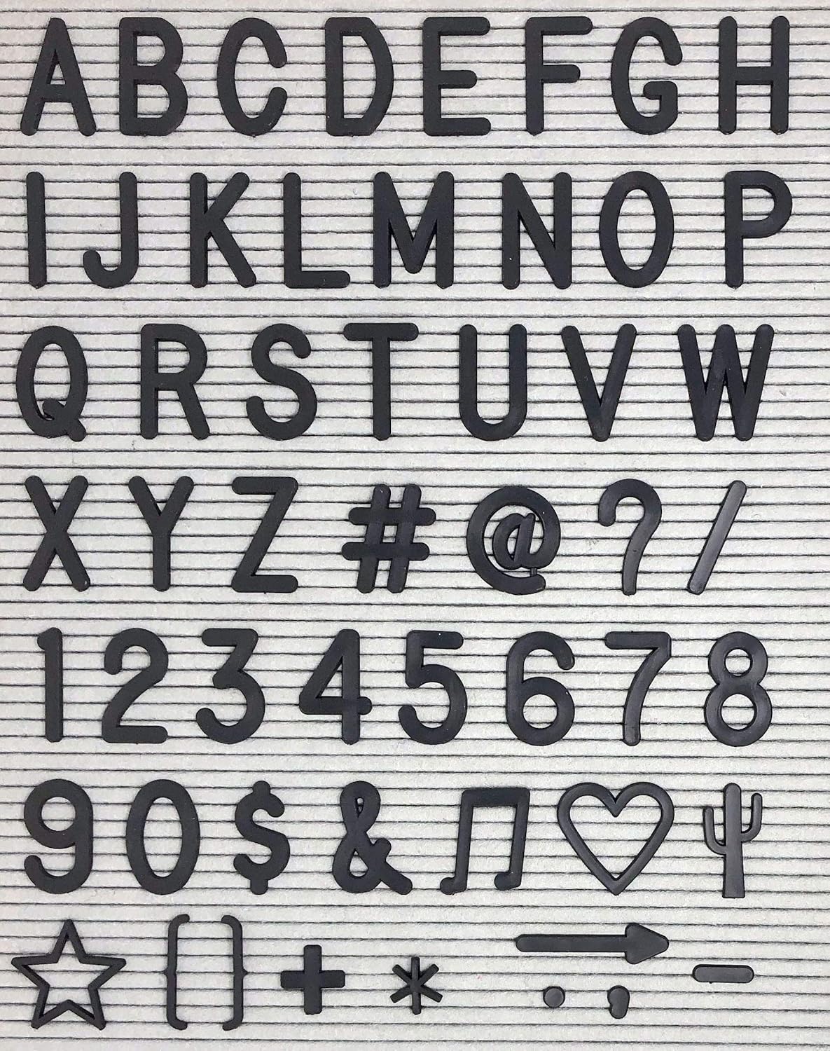 Prоmо 40% оƒƒ 2 Inch Black Letters and Characters for Felt Letter Boards - 186 Characters, Symbols and many more - Canvas Drawstring Pouch (BLACK LETTERS & BAG ONLY) 70% оƒƒ Evеrуthіng 2 Inch Black Letters and Characters for Felt Letter Boards - 186 Characters, Symbols and many more - Canvas Drawstring Pouch (BLACK LETTERS & BAG ONLY)