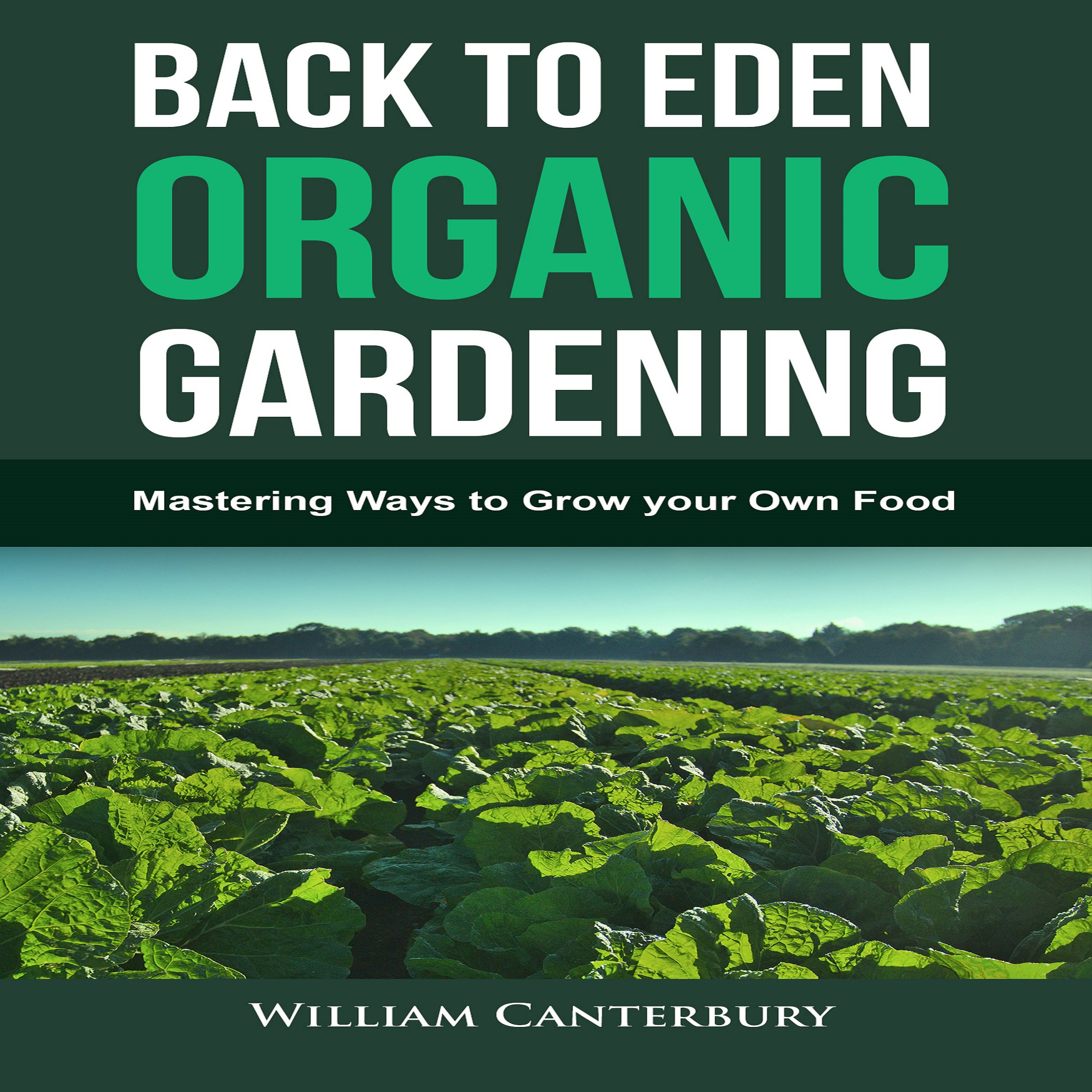 Cover art for Back to Eden Organic Gardening
