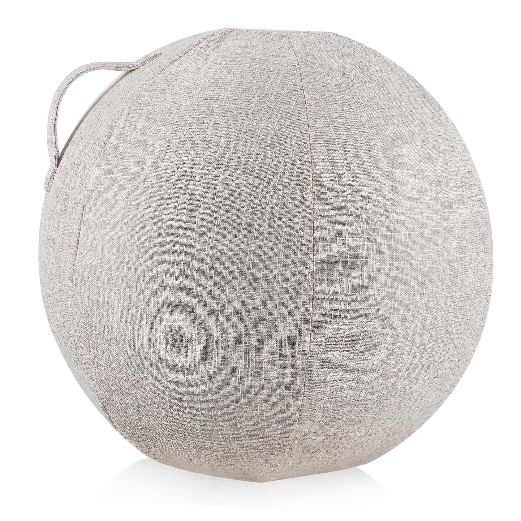 Yoga Ball Schutzhülle Atmungsaktiv Baumwoll-leinen Waschbarer Bezug Für Gymnastikball Schutz Vor Schmutz Und Beschädigung Geeignet Für Yoga Und Fitness