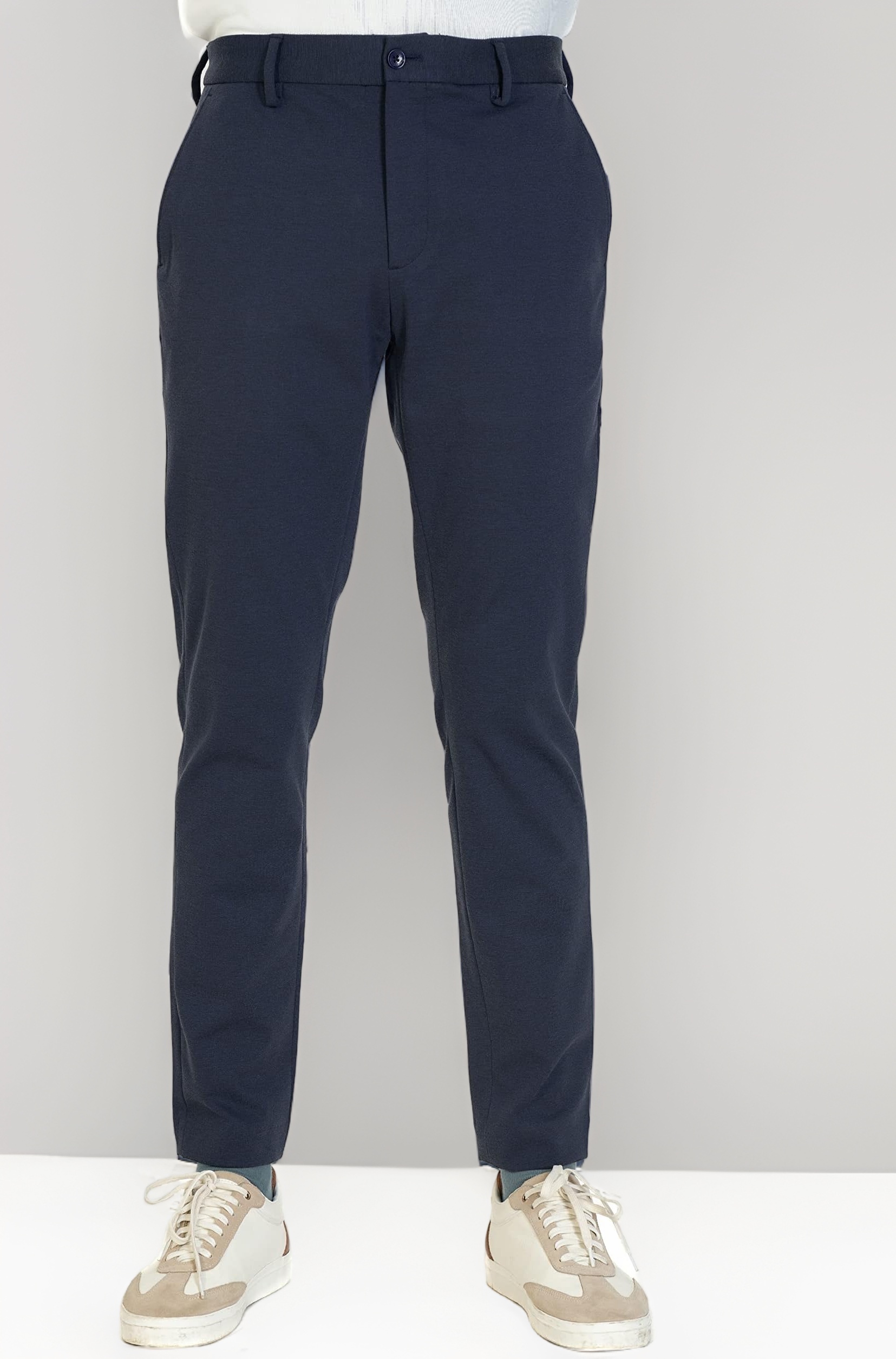 The Pant Project Luxury PV Stretchable Casual Pants for Men | Stylish Slim Fit Men's Wear Trousers for Office or Party | Mens Fashion Dress Trouser with Expandable Waist & 4 Way Stretch