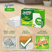 Vista 2 de Swiffer Recambios de paño seco para barrido, Gain Original, 32