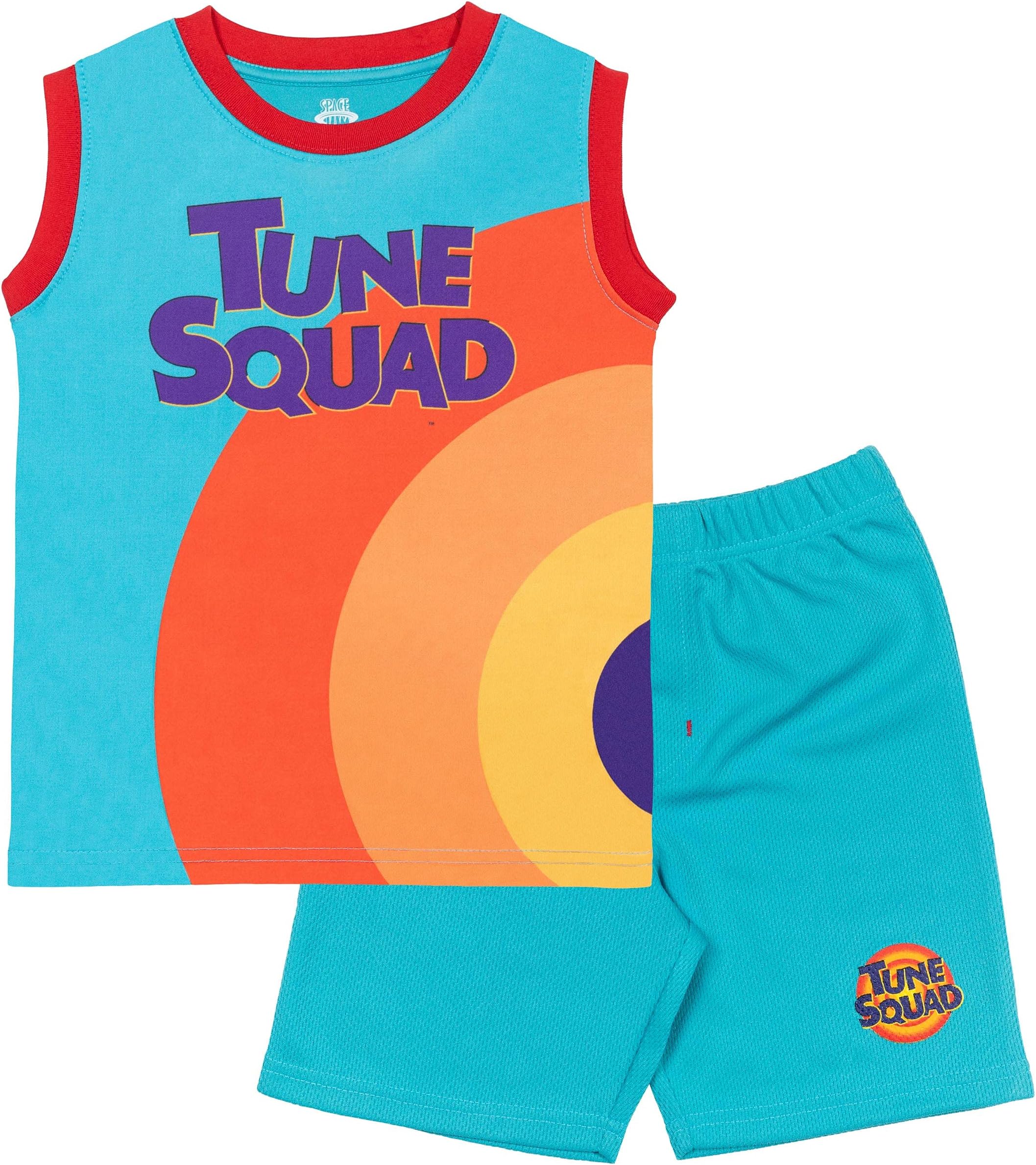 space jamLooney Tunes Athletic T-Shirt and Shorts Toddler to Big Kid