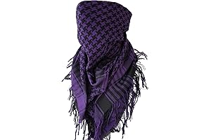 Houndstooth Keffiyeh Easter Scarves for Women
