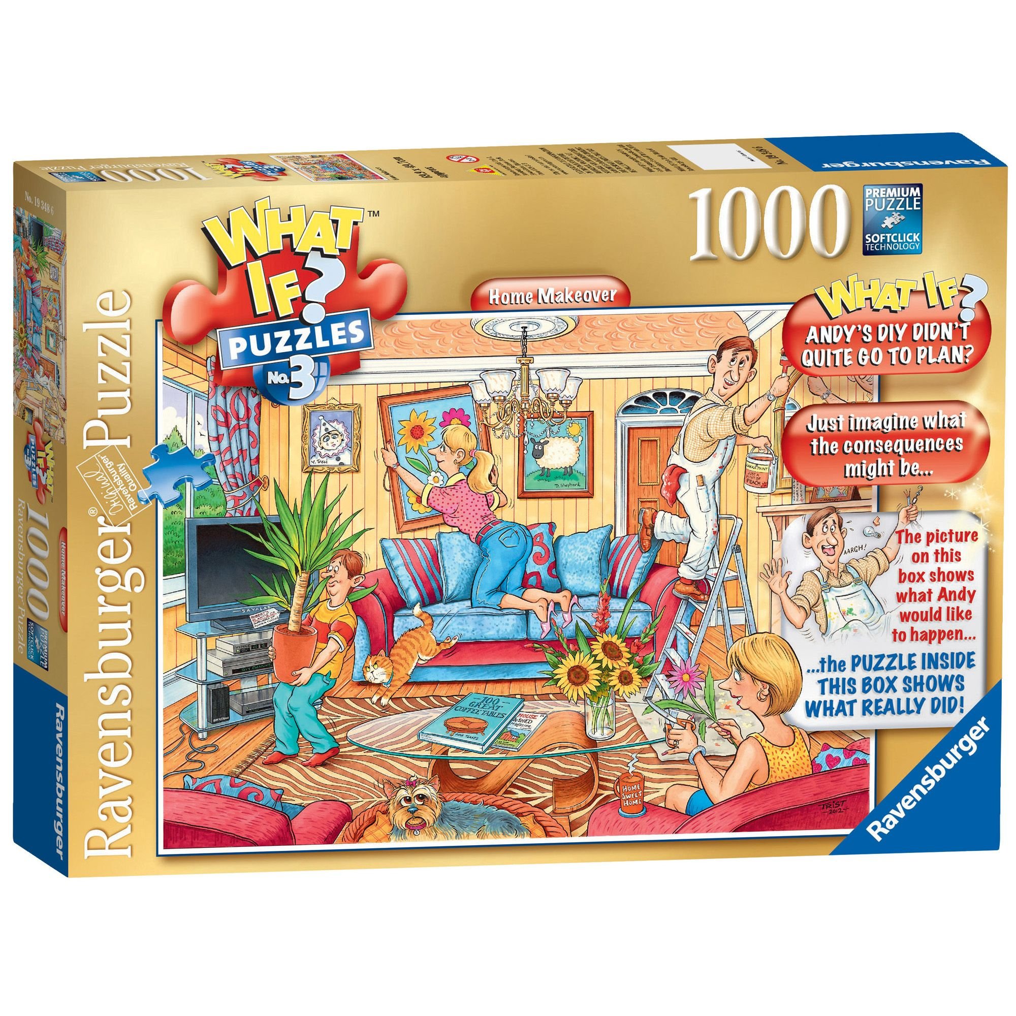 Ravensburger Puzzle What If sul riordino, 1000 Pezzi