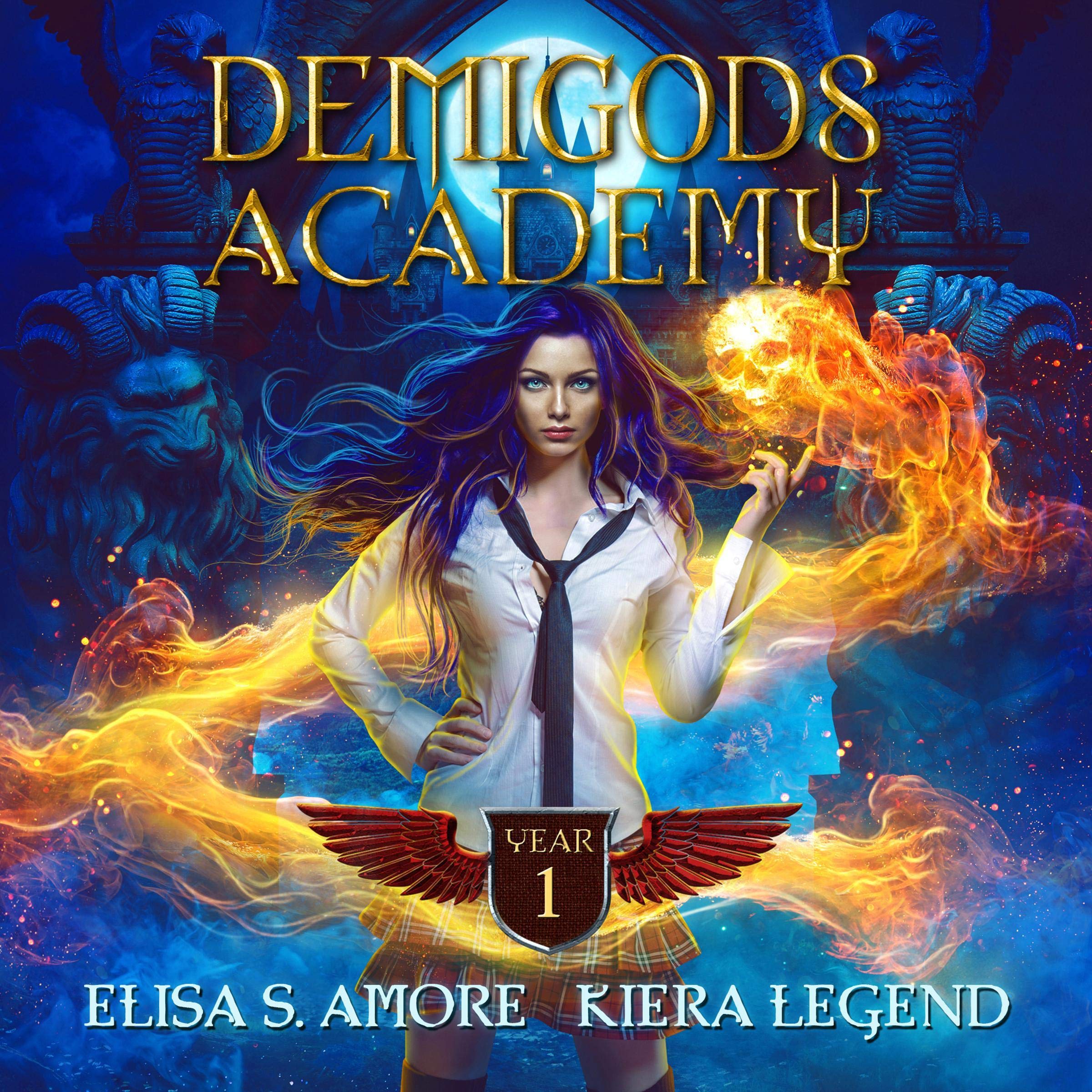 Cover art for Demigods Academy: Year 1
