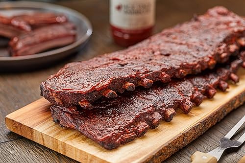 Miniatura 6 de Jack Stack Barbecue - Salsa de barbacoa original y picante de Kansas City, paquete de 2 unidades, salsa de barbacoa KC ahumada picante y original