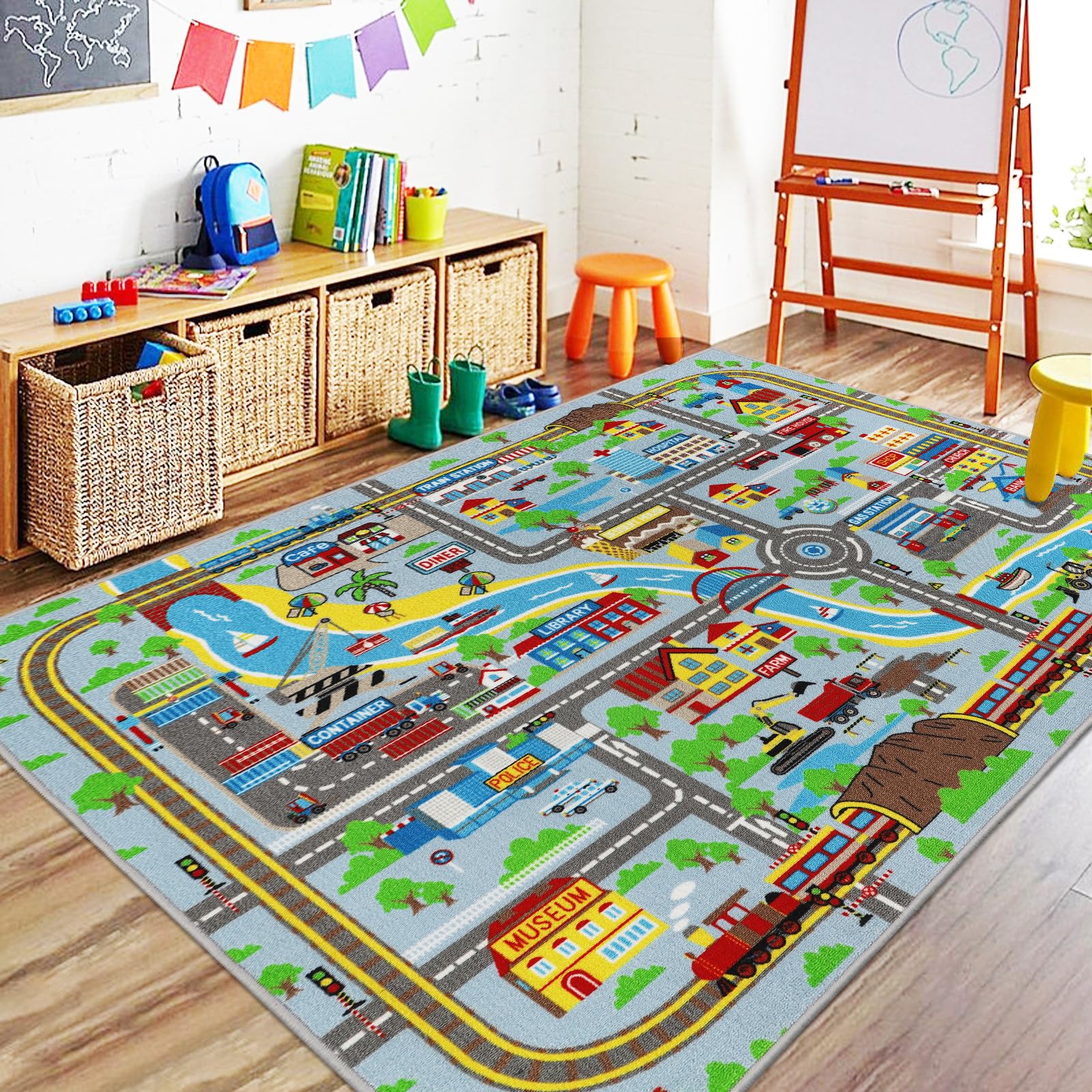 Capslpad Kids Rug 6'6