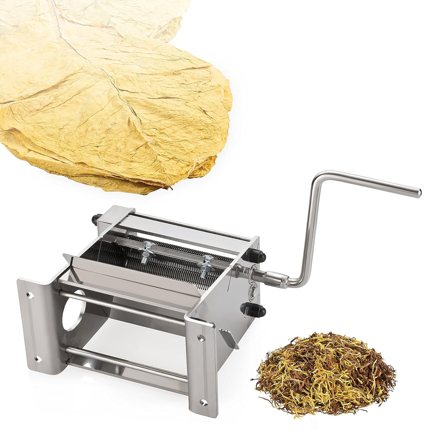 Tobacco Cutting Machine TC-100 for Cutting Tobacco Leaves or Herbs Cutting Width 0.8 mm