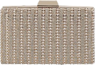Mochi Womens Synthetic Antic Gold Clutch (One Size) Price In India