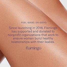 Flamingo Women\'s Original Razor Blade Refill Cartridges for Women - 6 Count - 5-Blade Shaving Razors for Women