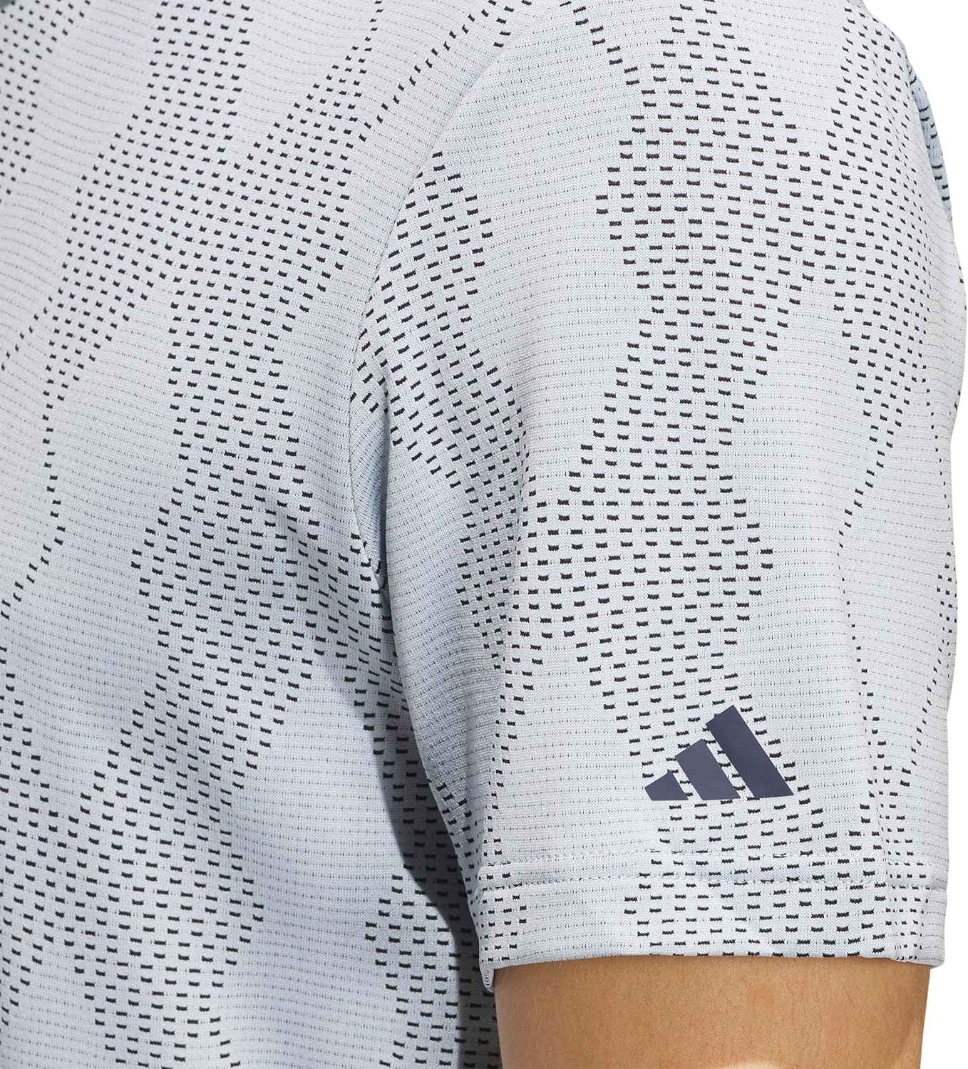 Adidas Mens Ultimate365 Micro Texture Polo Shirt - Image 7