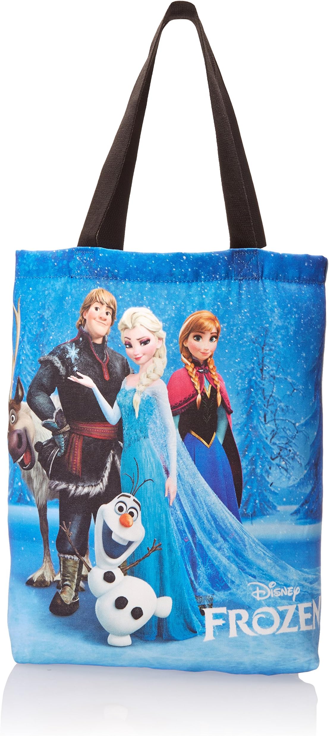 Concept One Handbags Frozen Group Shot Sublimation Print Shoulder Bag