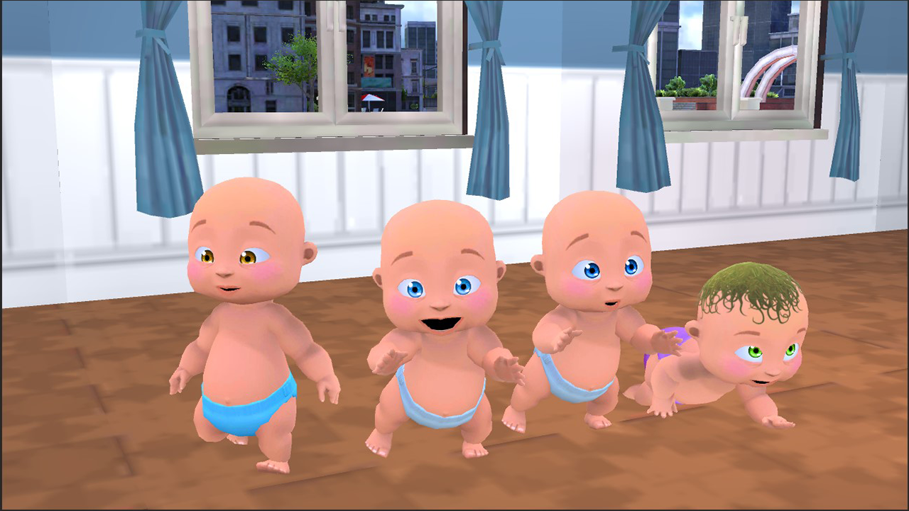 Virtual Baby Where is your Newborn Baby & Mommy Sims 2 - Naughty Baby Hide and Seek ...