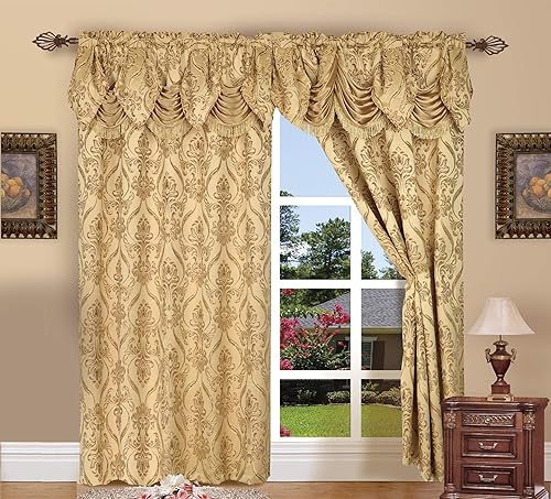 Panel de cortina Jacquard Penelopie Elegant Comfort