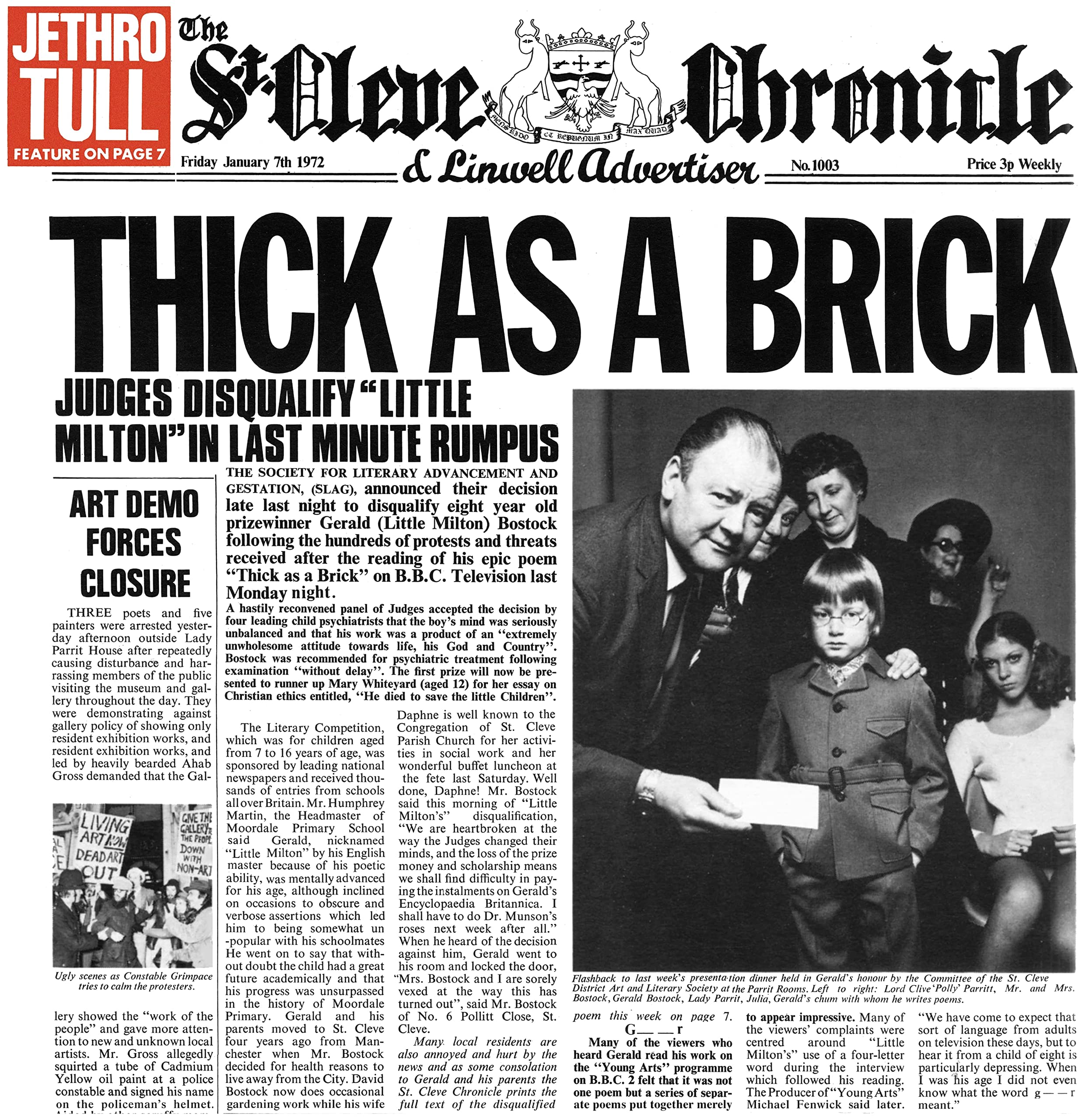 Thick As A Brick - 50th Anniversary Edition