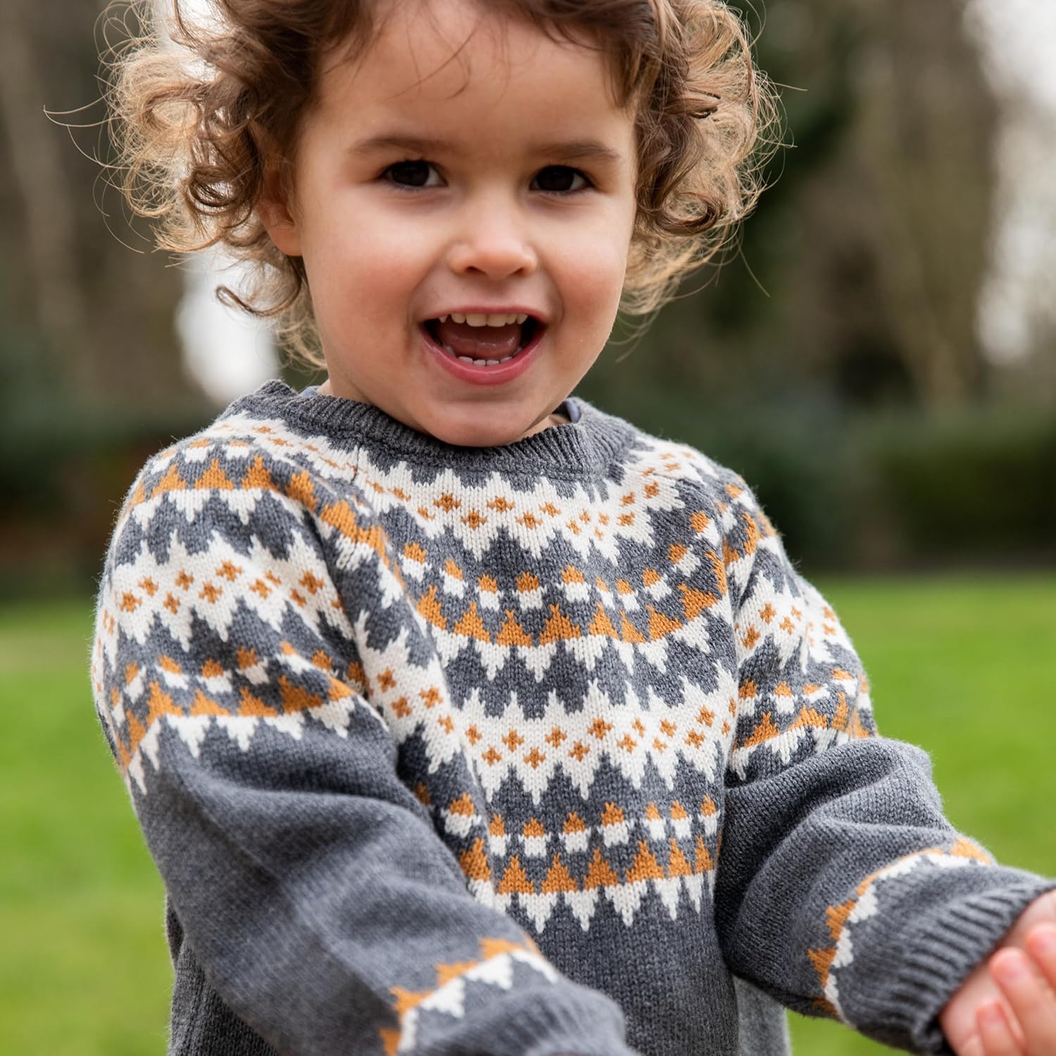 Munich Blue Toddler Baby Boy Cotton Knitted Sweater Long Sleeve Round Neck Pullover Tops Fall Winter Clothes - Image 8