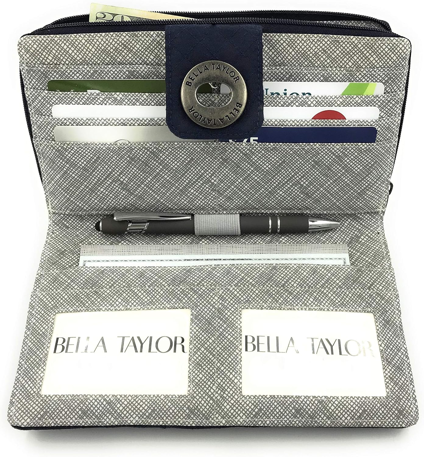 Vista 3 de Bella Taylor Cartera con sistema de efectivo RFID para pulsera