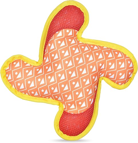 Wags & Wiggles Juguete flotante de dardos de 10 pulgadas  Divertido juguete de verano para perros que flotan  Juguete de agua flotante chirriante