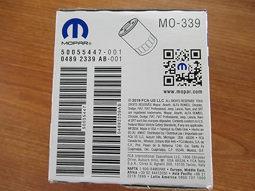 Miniatura 7 de 2014-2019 Dodge Ram 2500-5500 6.4L Hemi Kit de cambio de aceite sintético completo Mopar OEM