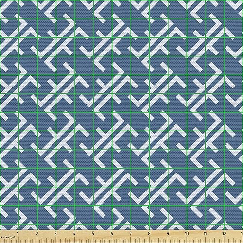 Vista 599 de Ambesonne - Tela de punto elástica