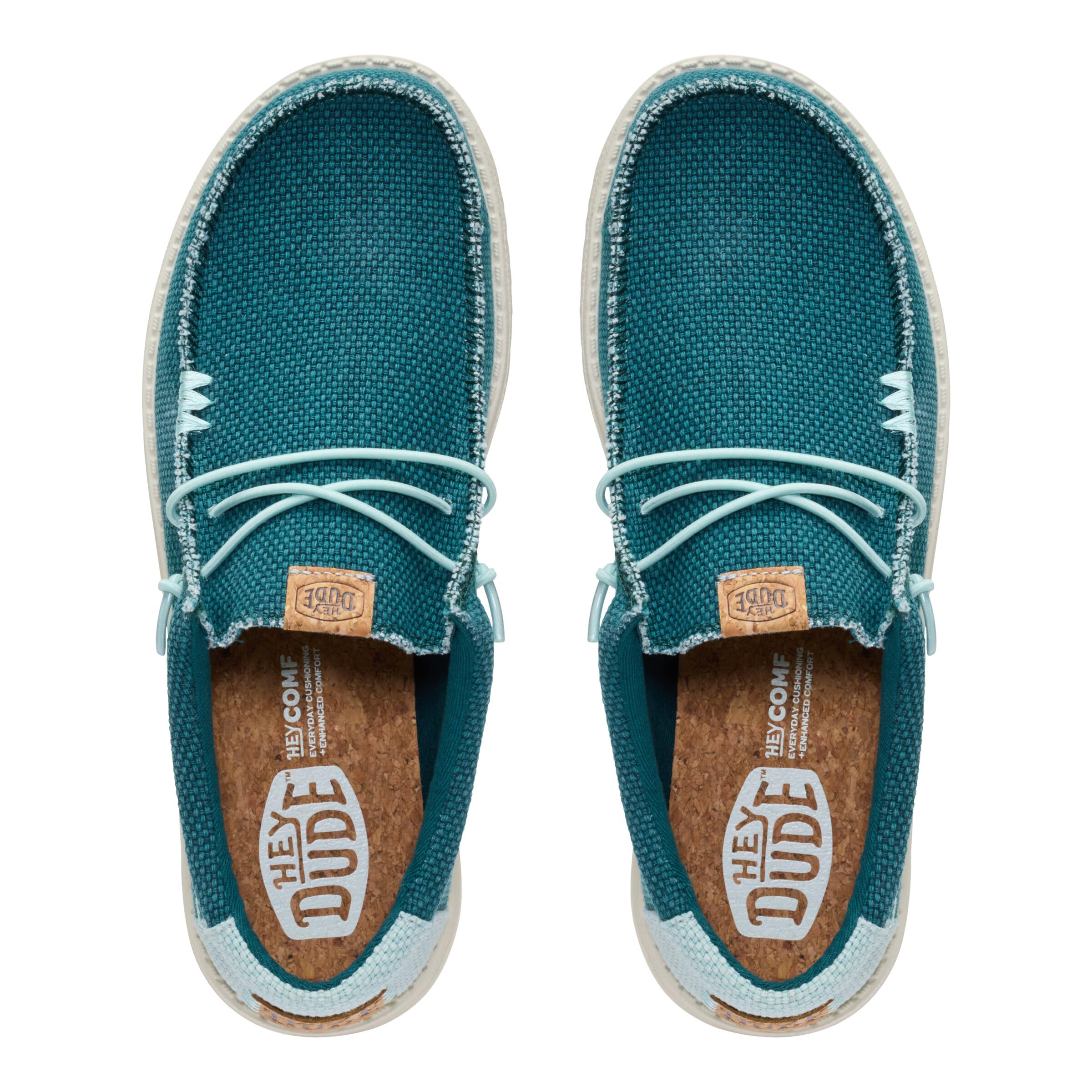 HEYDUDE - Wally Braided DeepGreen, Harbor,46